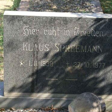 SPREEMANN Klaus 1938-1977