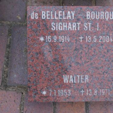 BOURQUIN Sighart ST. I., de Bellelay 1914-2004 :: DE BELLALAY BOURQUIN Walter 1953-1971