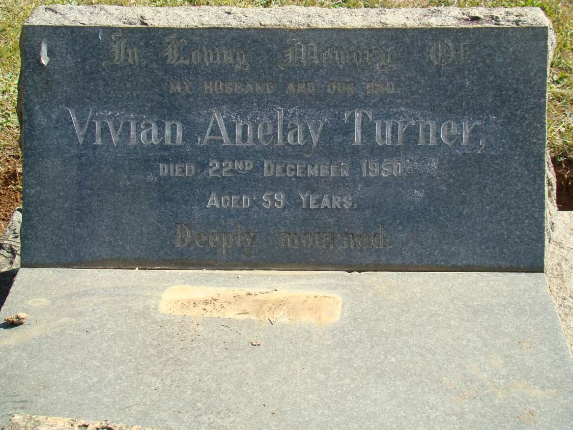TURNER Vivan Anelay -1950