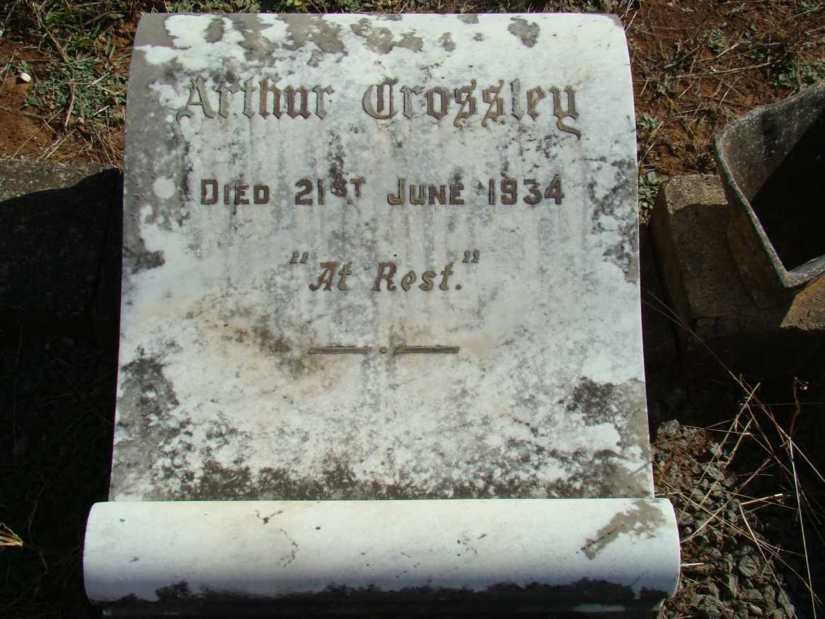 CROSSLEY Arthur -1934