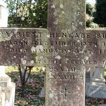 SUTTON Harriet Heneace 1837-1879