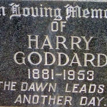 GODDARD Harry 1881-1953