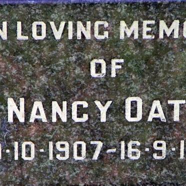 OATS Nancy 1907-1981