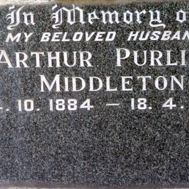 MIDDLETON Arthur Purling 1884-1966