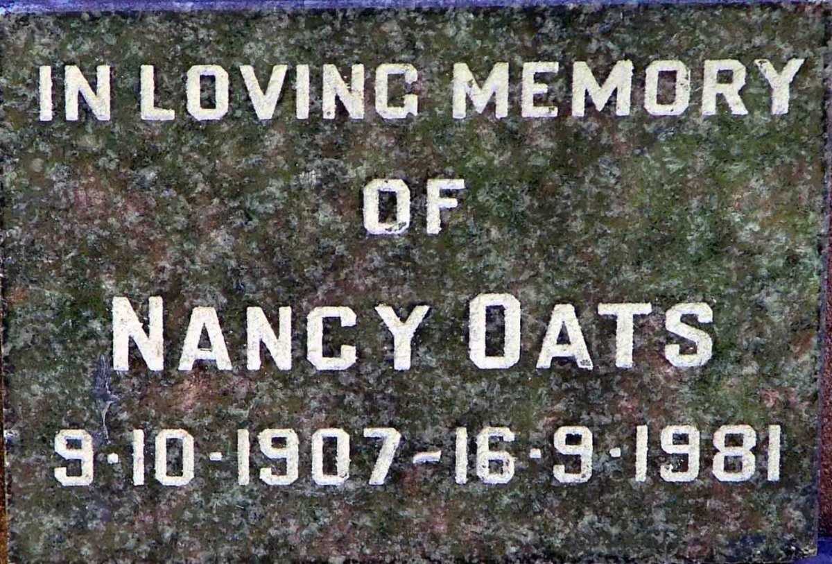 OATS Nancy 1907-1981