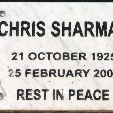 SHARMAN Chris 1925-2006