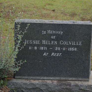 COLVILLE Jessie Helen 1871-1956