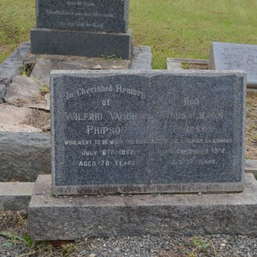 PHIPSON Wilfred Vaughan -1968 &amp; Doris Lilian -1972