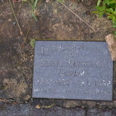 OGRAM Beryl Kathleen 1893-1992