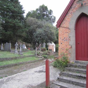 3. Overview of Church and Cemetery