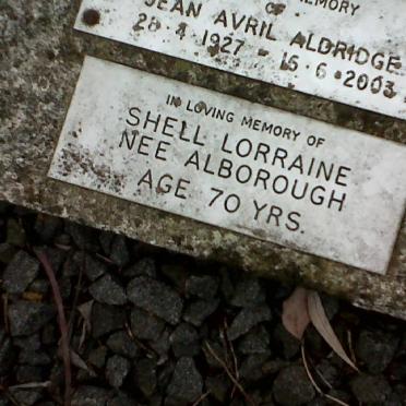 SHELL Lorraine nee ALBOROUGH