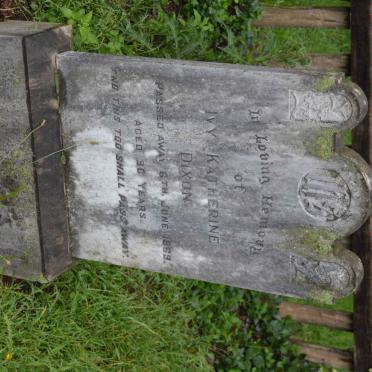 DIXON Ivy Katherine -1969