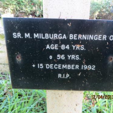 BERNINGER Milburga -1992