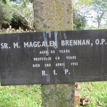 BRENNAN Magdalen -1955