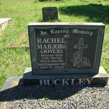 BUCKLEY Rachel Marjore 1942-1994