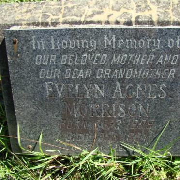 MORRISON Evelyn Agnes 1905-1994