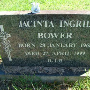 BOWER Jacinta Ingrid 1968-1999