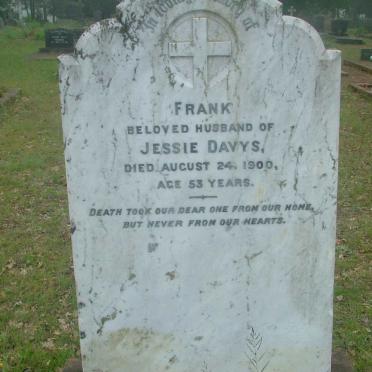 DAVYS Frank -1900