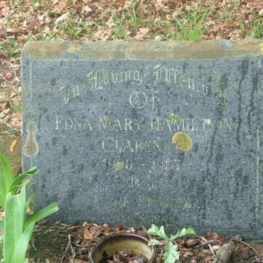 CLARENCE Edna Mary Hamiliton 1906-1957 :: STUCKEY Edith 1886-1949