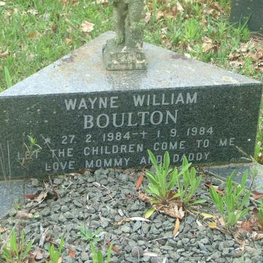 BOULTON Wayne William 1984-1984