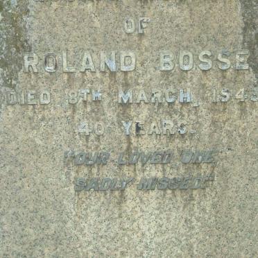 BOSSE  Roland -1943