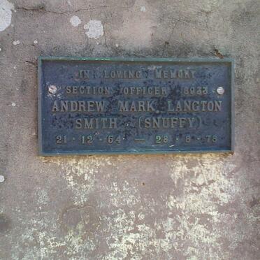 SMITH Andrew Mark Langton 1954-1978