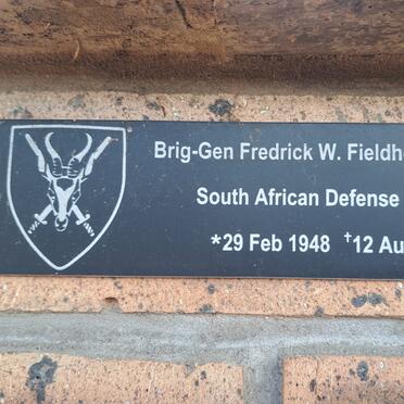 FIELDHOUSE Frederick W. 1948-2021