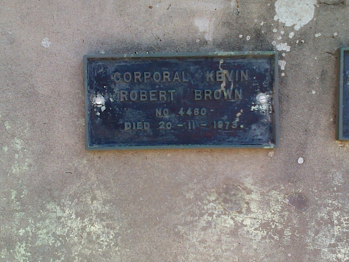 BROWN Kevin Robert -1973