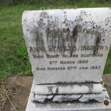 ANDREWS Anne Stables 1880-1957