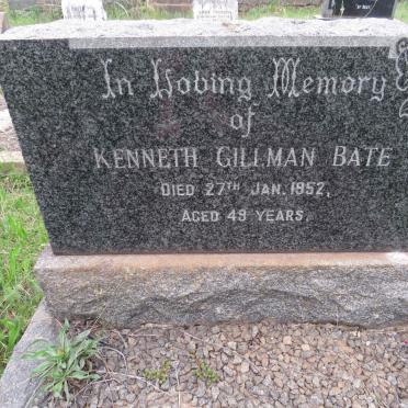 BATE Kenneth Gillman -1952