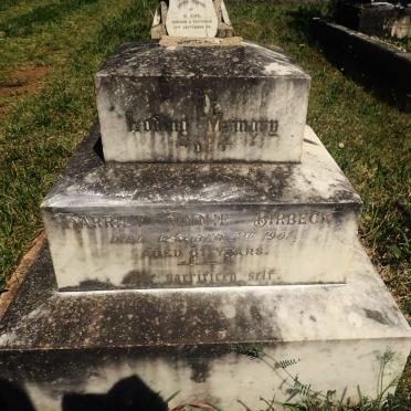 BIRBECK Harriet Annie -1907