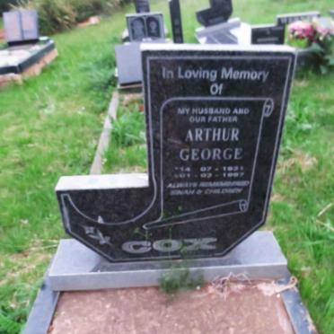 COX Arthur George 1931-1987