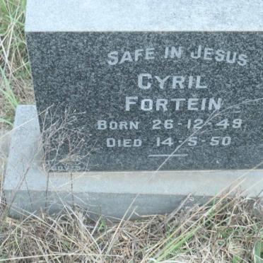 FORTEIN Cyril 1949-1950