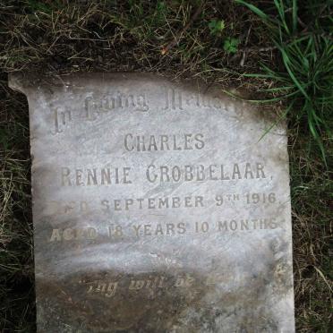 GROBBELAAR Charles Rennie -1916