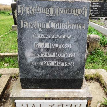 HALFORD Evelyn Constance 1873-1925