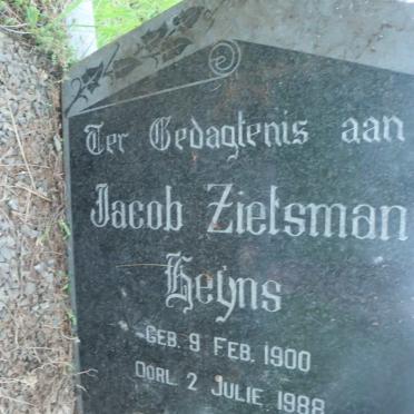 HEYNS Jacob Zietsman 1900-1988