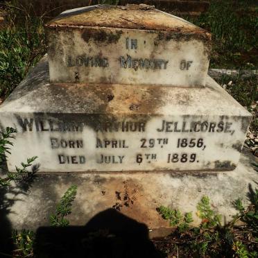 JELLICORSE William Arthur 1856-1889