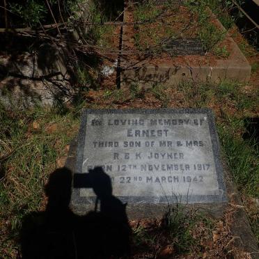 JOYNER Ernest 1917-1942