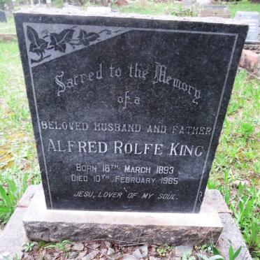 KING Alfred Rolfe 1893-1965