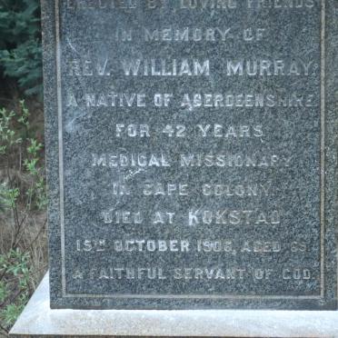 MURRAY William -1906 &amp; Ann -1916