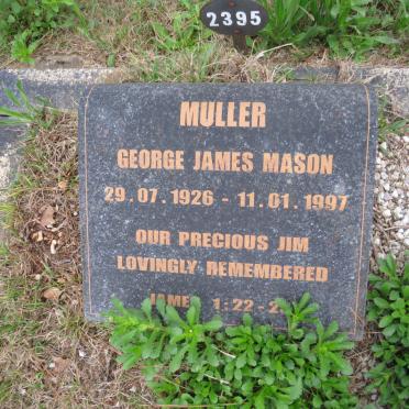 MULLER George James Mason 1926-1997