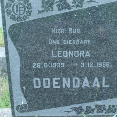 ODENDAAL Leonora 1939-1956