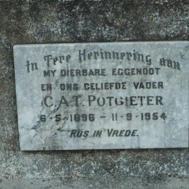 POTGIETER C.A.T. 1896-1954