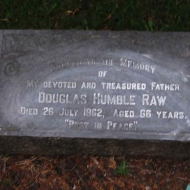 RAW Douglas Humble -1962