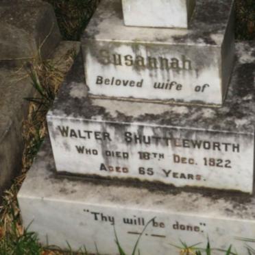 SHUTTLEWORTH Susannah -1922