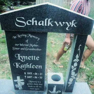 SCHALKWYK Lynette Kathleen 1955-2007