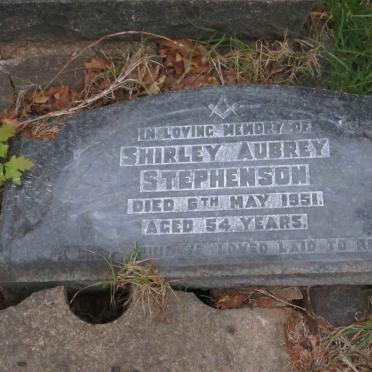 STEPHENSON Shirley Aubrey -1951