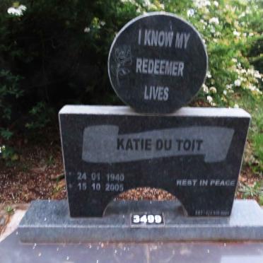 TOIT Katie, du 1940-2005