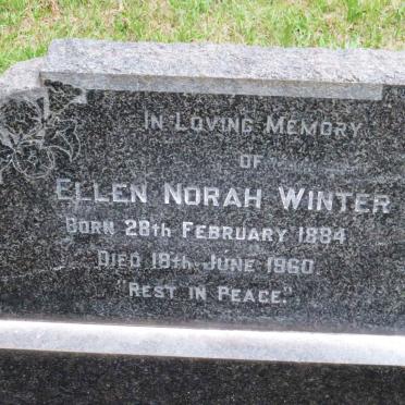 WINTER Ellen Norah 1884-1960