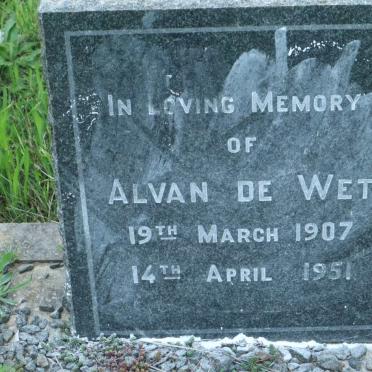 WET Alvan, de 1907-1951